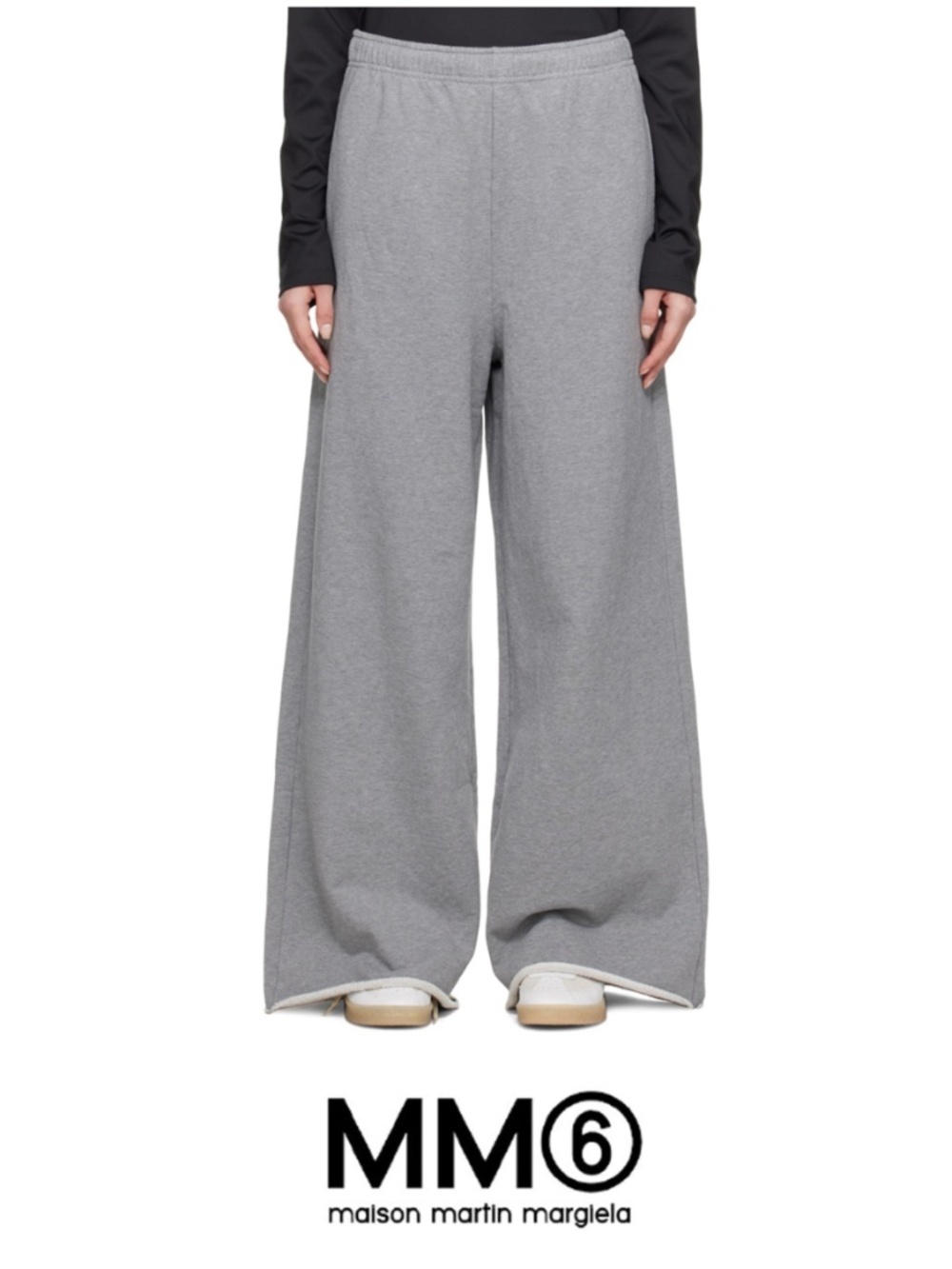 MM6 Maison Margiela Wide-Leg Lounge Pants | Fits S (tagged XXS)